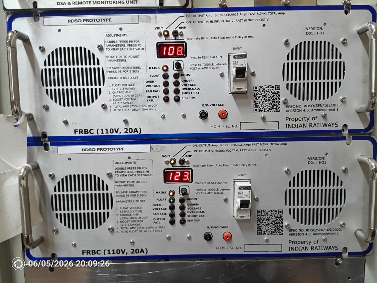 Dual FRBC Chargers 110V 20A